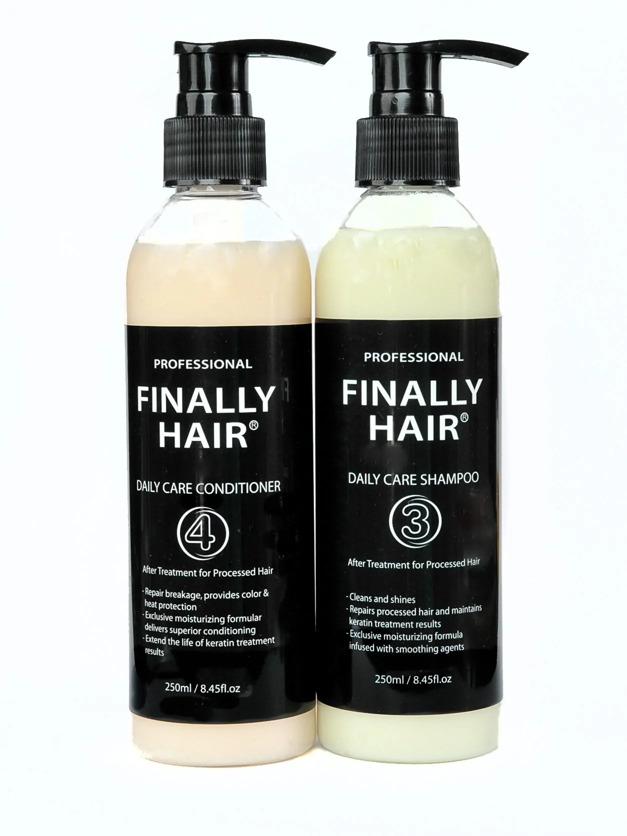 Sulfate Free Shampoo & Conditioner For Permed/Straightened Hair